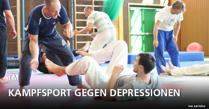 Kampfsport gegen Depressionen: Benefiz-Seminar zur Prävention seelischer Erkrankungen bei Sportlern.