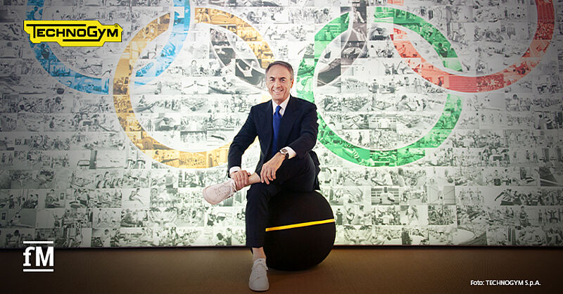 Technogym Gründer Nerio Alessandri ist mit seinem Unternehmen erneut Ausstatter der Olympischen Spiele