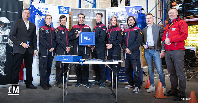 Team von EasyMotionSkin und milon präsentiert EMS-Anzüge für die AMADEE-24 Mars-Simulation, die eine neue Ära im astronautischen Training einläuten sollen
