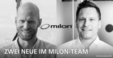 milon industries führt seine Zukunftsstrategie fortführen und hat zwei neue Mitarbeiter im Distributionsbereich eingestellt.