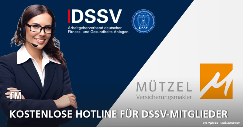 Fördermitglied Mützel Versicherungsmakler AG bietet kostenlose Telefonberatung für DSSV-Mitglieder an.