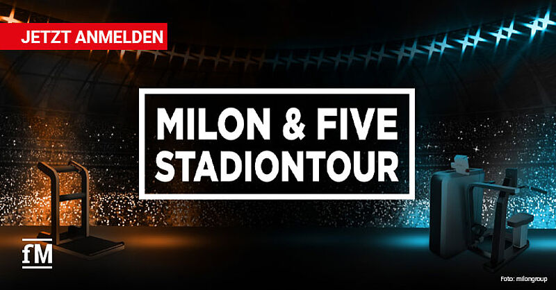 Hamburg, Berlin, Frankfurt, Gelsenkirchen und München lauten die Stationen der Stadiontour 2022 von milon & five