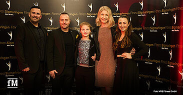 Michael Maute mit Familie und Massimo Vicino mit Freundin  beim VIP Pre-Opening 'Fitness Sigmaringen'