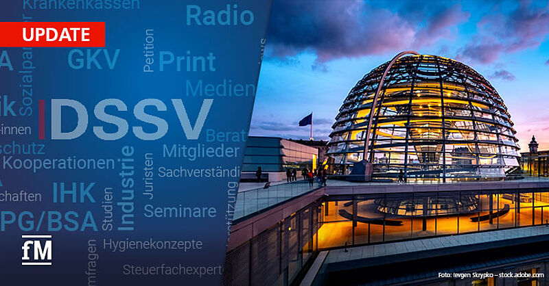 Im DSSV-Update erfahren Sie alles über die politische Arbeit des Arbeitgeberverbands deutscher Fitness- und Gesundheits-Anlagen.