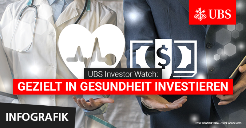 Jetzt erst recht in Gesundheit investieren! Infografik zum 'UBS Investor Watch'