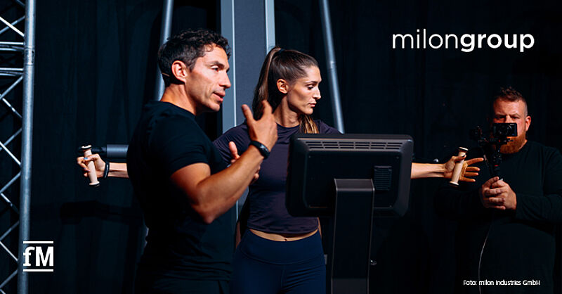 Weltpremiere: milongroup feiert erfolgreichen Launch der neuen Fitnessgeräteserie milon X