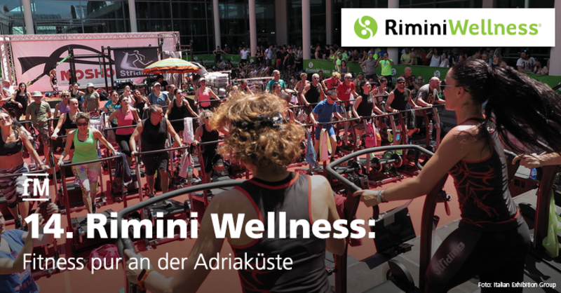 Fitness pur an der Adriaküste bei der Rimini Wellness.