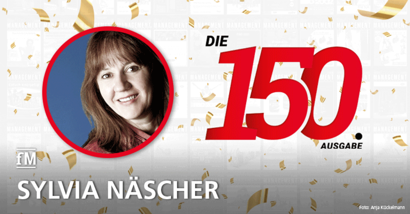Sylvia Näscher von Feminin Aktiv gratuliert zur 150. Ausgabe der fitness MANAGEMENT international (fMi)