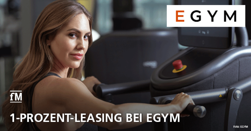 Günstige Konditionen: EGYM Fitnessgeräte für 1-Prozent-Leasing