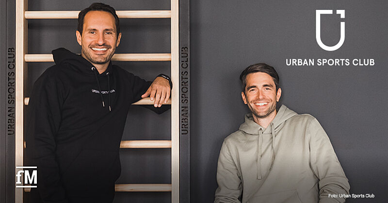 Moritz Kreppel und Benjamin Roth, Urban Sports Club, freuen sich über die neuen Möglichkeiten durch die Finanzierung.