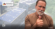 Arnold Schwarzenegger gratuliert der BSA-Akademie zum 40. Geburtstag