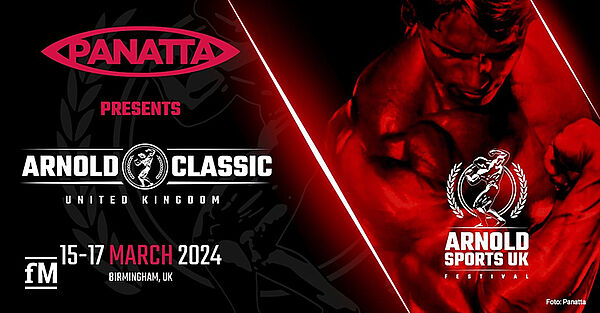 Panatta sponsert Arnold Classic UK