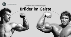 Brüder im Geiste: Die zwei Pioniere der Fitnessbranche Eugen Sandow und Arnold Schwarzenegger