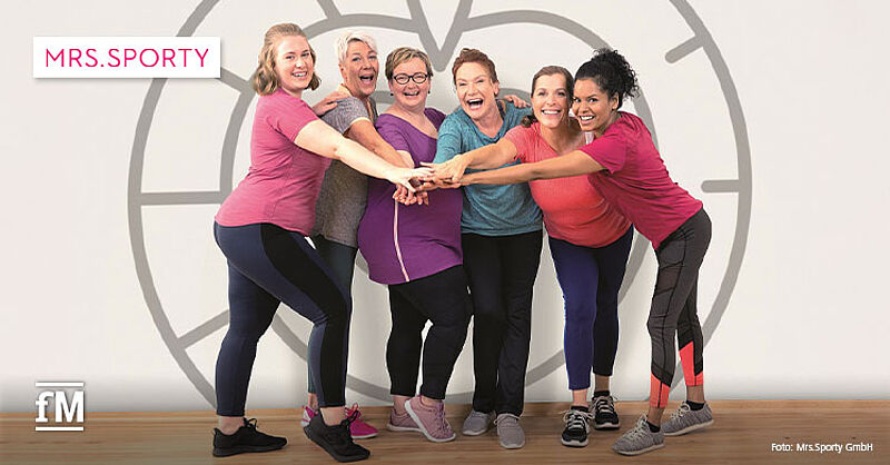 Fitness satt für Pflegekräfte: Frauenfitnessmarke Mrs.Sporty startet Aktionswoche zum Schwerpunkt Pflegeberufe.