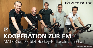 Kooperation zur Hockey EM: Matrix unterstützt die deutschen Hockey Nationalspieler
