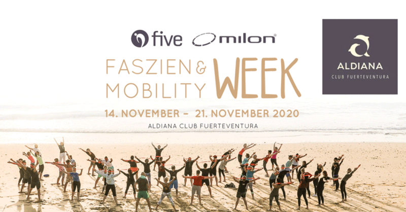 Faszien- & Mobilityweek 2020 by milon & five im Aldiana Club auf Fuerteventura im November 2020