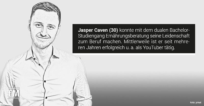 Jasper Caven über sein Studium bei der DHfPG