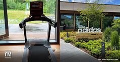 Matrix-Laufband im Kraftraum des 'Home Ground' in der 'World of Sports' des DFB-Partners Adidas in Herzogenaurach