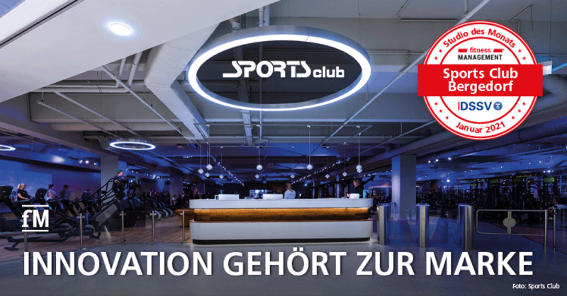 Der Sports Club in Hamburg Bergedorf ist unser Studio des Monats.