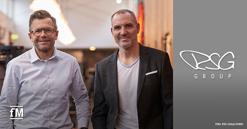 Die neue Geschäftsführung der RSG Group GmbH: Dr. Jobst Müller-Trimbusch (links) und Hagen Wingertszahn.