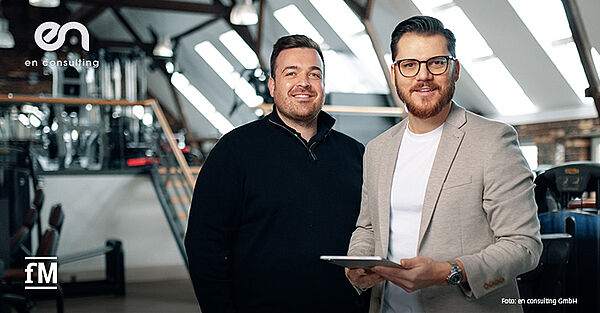 Daniel Erpenbach und Daniel Neumann, Geschäftsführer der en consulting GmbH