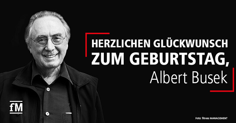 Alles Gute zum Geburtstag, Albert Busek! Happy birthday!