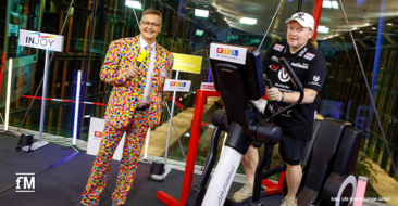 Live bei RTL: Joey Kelly stellt beim 25. Spendenmarathon des TV Senders einen neuen Weltrekord auf dem Crosstrainer auf. 