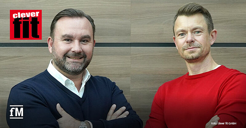 Florian Dermühl und Riccardo Christ verstärken per sofort das Führungsteam der Cleverfit GmbH.