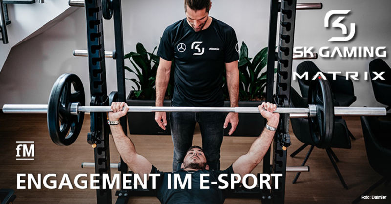 Johnson Health Tech. GmbH wird mit Matrix neuer Fitnessgeräte-Partner der E-Sport Organisation SK Gaming.