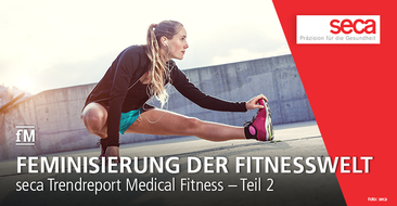 seca Trend Report Medical Fitness Teil 2: Feminisierung der Fitnesswelt