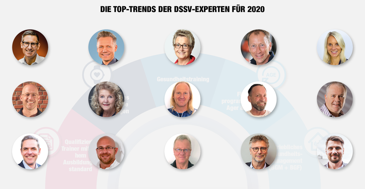 Die Fitnesstrends der DSSV-Experten für 2020