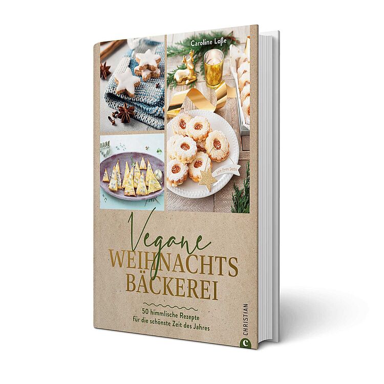 Das Buch 'Vegane Weihnachtsbäckerei' jetzt bestellten und mehr erfahren