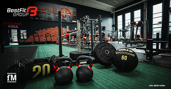 Die erweiterten HYROX-Trainingsmöglichkeiten in den BestFit Group Studios der Marke all inclusive Fitness bieten ein umfassendes Fitnesserlebnis