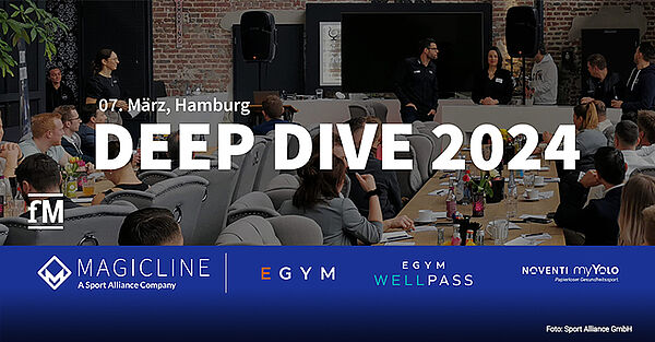Magicline Deep Dive 2024 im Living Room in Hamburg