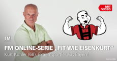 Kurt Köhler (68) Extremsportler aus Bayern.