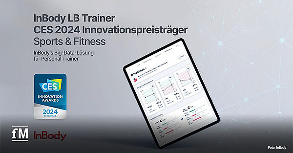 InBody gewinnt Innovationspreis für LB Trainer