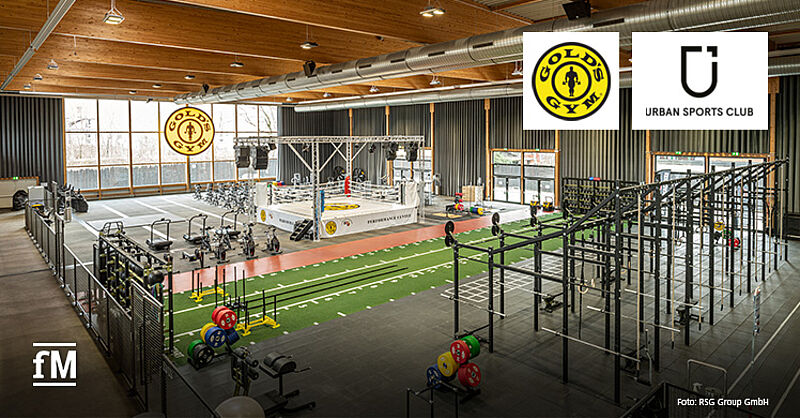 Gold's Gym Berlin (RSG Group) geht Kooperation mit Urban Sports Club ein