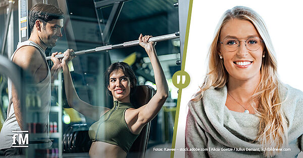 Alicia Goetze, Geschäftsleiterin BFC Balance Fitness Club GmbH, im fM Interview.