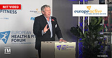 EuropeActive Präsident David Stalker beim European Health and Fitness Forum (EHFF) 2021