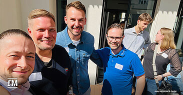 Roadshow: 'Mission Zukunft' mit Dominik Weirich (FACEFORCE GmbH), Sven Eismann (Sport Alliance GmbH), Janosch Marx (fMi) und Philipp Hambloch (TT-DIGI)  