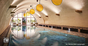 Das neue JOHN REED Fitness Berlin Bötzow verfügt auch über einen 20-Meter-Pool