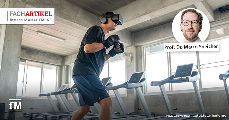Gamification und Fitnesstraining: Einsatzmöglichkeiten von VR und AR im Fitnessstudio, Prof. Dr. Marco Speicher