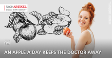 Fittes Immunsystem: Genügt ein Apfel täglich tatsächlich, um den Doktor fernzuhalten?