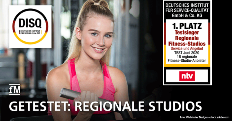 Großer Fitnessstudio-Test mit Fokus auf regionale Studios in Berlin, Hamburg, München, Frankfurt und Köln