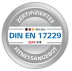 DIN EN 17229 Zertifikat für Fitnessstudios