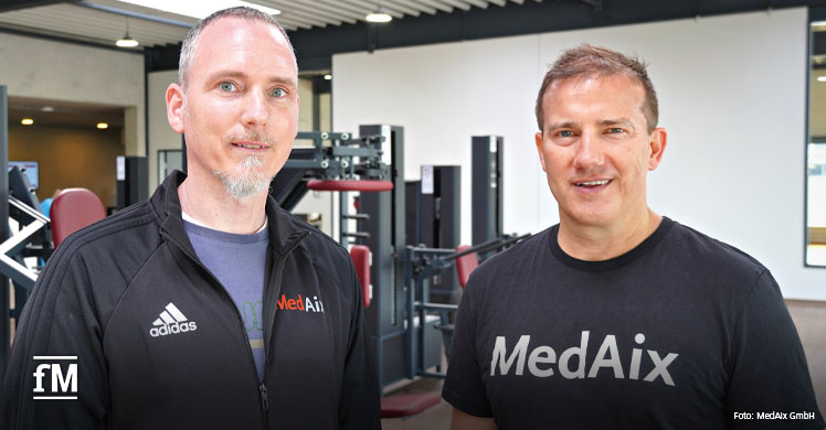 Daniel Gier (l.) und Zoran Stojanovic über das Erfolgskonzept MedAix