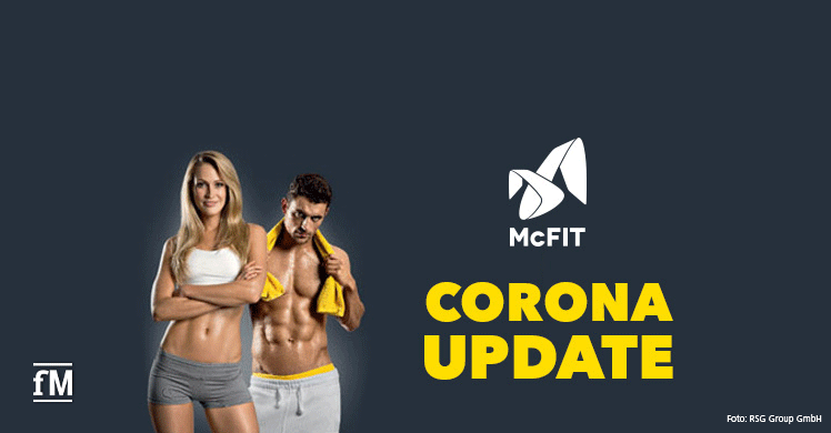 Corona Update: Neue Regeln in allen McFIT Fitnessstudios