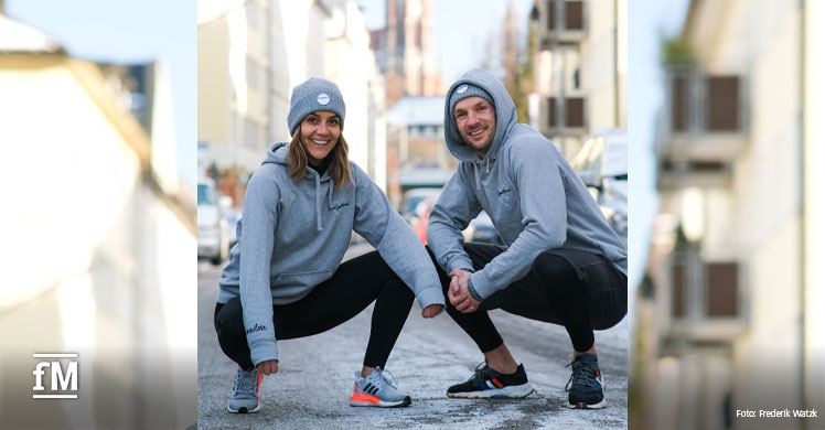 Privat und beruflich ein Top-Team – Sebastian und Nadja gründeten vor vier Jahren OpenGymMunich, um ihre Community auch im Winter draußen zum Sport zu motivieren.