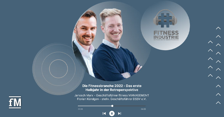 Podcast 'Hashtag Fitnessindustrie' Folge 67 mit Janosch Marx und Florian Kündgen.