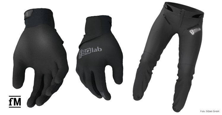 Allwetter-Handschuhe und wetterfeste Hose: SQlab hat das passende Outfit für kalte Wintertage: Die neuen SQ-Gloves ONE10 und SQ-Pants ONE10.
